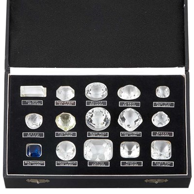 Lot 1179 - A Collection of Simulated Historical Diamonds