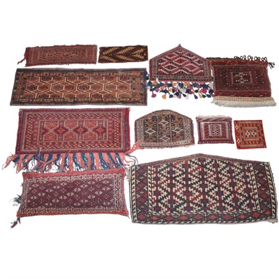 Lot 248 - Miscellaneous Group of Eleven Turkoman Bags...