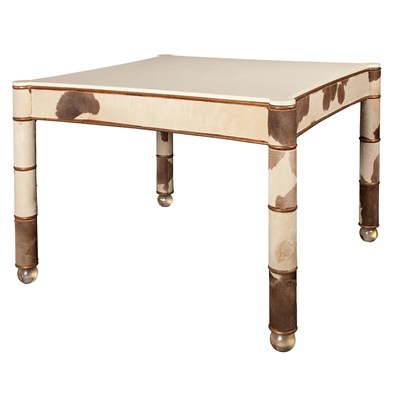 Lot 294 - Karl Springer American, 1931-1991 Table, 1980s...