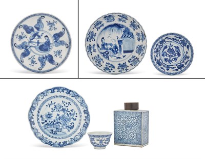 Lot 154 - Group of Chinese Blue and White Porcelain...