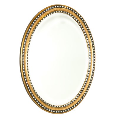 Lot 219 - Anglo-Irish Style Mirror Giltwood and Part...