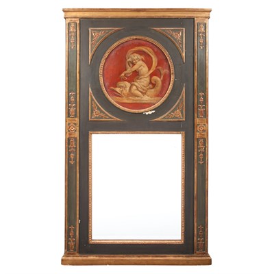 Lot 633 - Neoclassical Style Parcel Gilt and Painted...