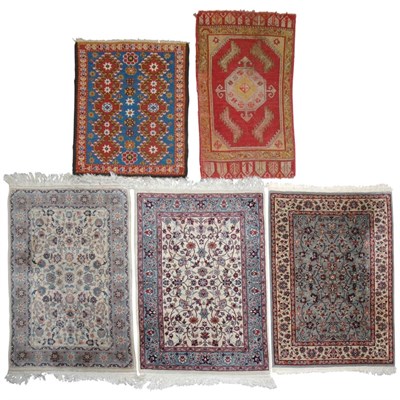 Lot 458 - Group of Five Miscellaneous Mats Comprising...