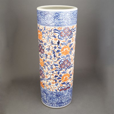 Lot 273 - Chinese Imari Porcelain Umbrella Stand Height...