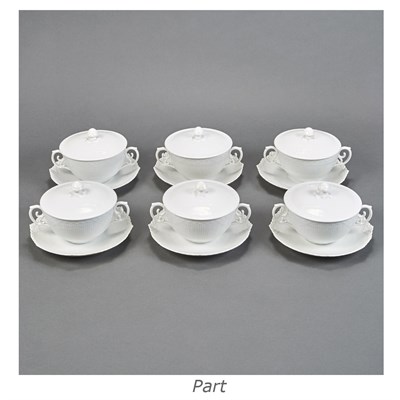 Lot 342 - Set of Twelve Royal Copenhagen Porcelain...