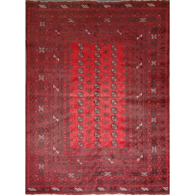 Lot 513 - Afghan Carpet Afghanistan, mid-20th century...