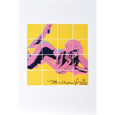 Lot 216 - STERN, BERT (1929-2013) Marilyn nude on a bed,...