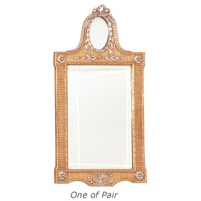 Lot 484 - Pair of Neoclassical Style Gilt and Silvered...