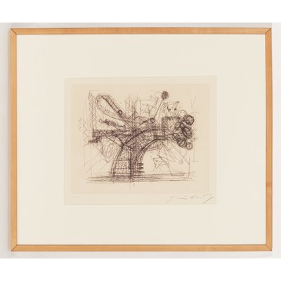 Lot 120 - Jean Tinguely (1925-1991) CHAOS Etching,...