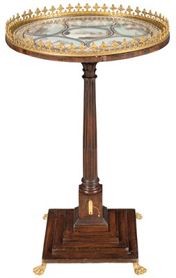 Lot 430 - Continental Gilt-Metal Mounted Mahogany...