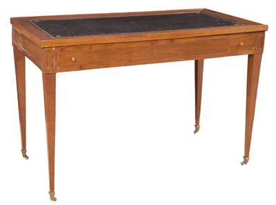 Lot 455 - Louis XVI Inlaid Mahogany Tric-Trac Table The...