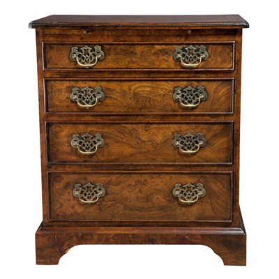 Lot 303 - George II Style Walnut Chest of Drawers Height...