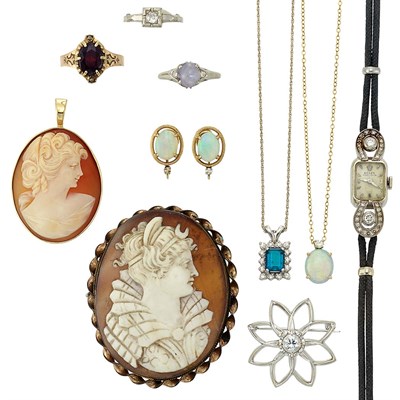 Lot 1437 - Group of Jewelry