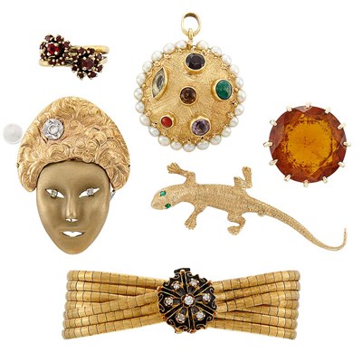 Lot 1420 - Group of Jewelry