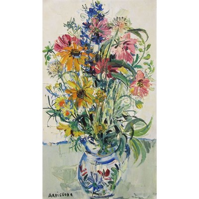 Lot 6 - Yolande Ardissone French, b. 1927 Bouquet aux...
