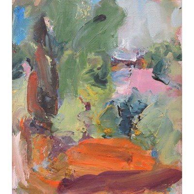 Lot 30 - Mary Page Evans American, b. 1937 Abstract...