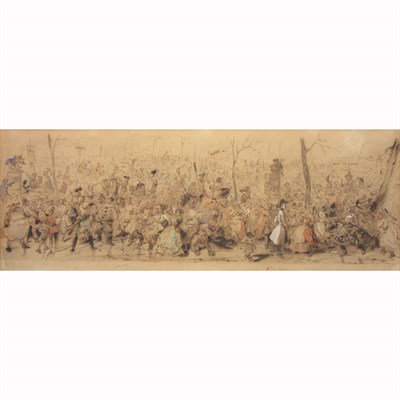 Lot 1 - Victor-Jean Adam French, 1801-1866 Cartoon...