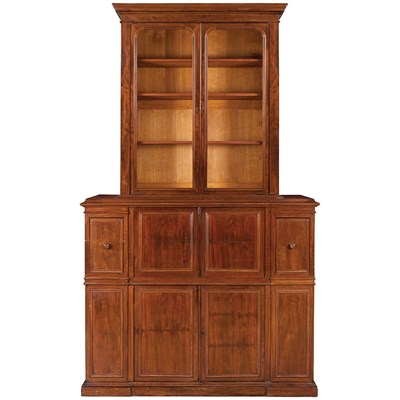 Lot 447 - French Mahogany Gun Case 19th Century In two...