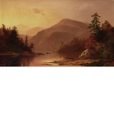 Lot 37 - Charles H. Chapin American, 1830-1889 Boater...
