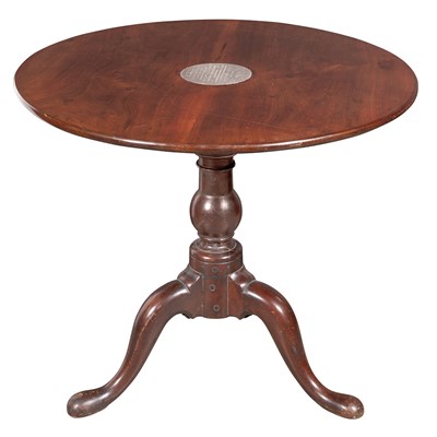 Lot 143 - Chippendale Mahogany Tea Table Probably New...