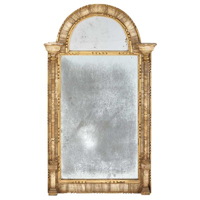 Lot 261 - Pair of Spanish Marble and Gilt Mirrors Early...