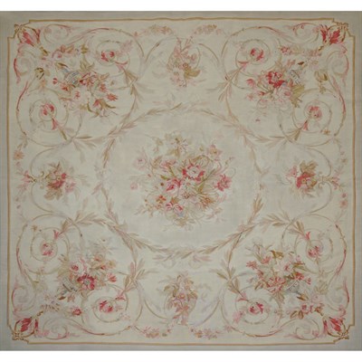 Lot 484 - Napoleon III Aubusson Carpet France, last...