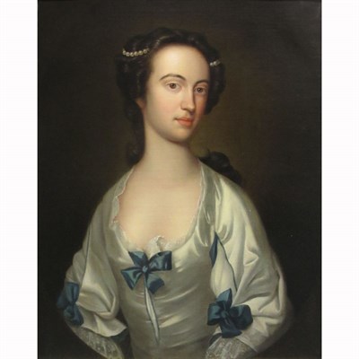 Lot 82 - English School 18th Century Portrait of a Lady...