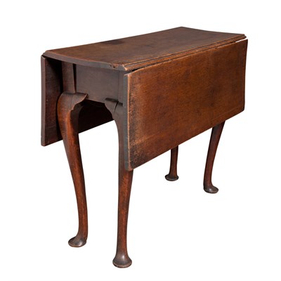 Lot 413 - George II Style Walnut Drop Leaf Table Height...