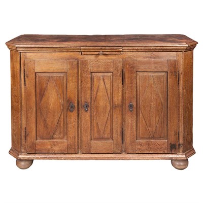 Lot 291 - Northern European Oak Cabinet 18th Century The...