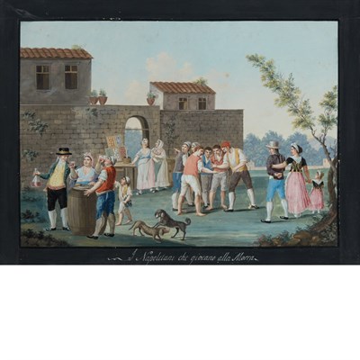 Lot 128 - Neapolitan School 19th Century I Napoletani...