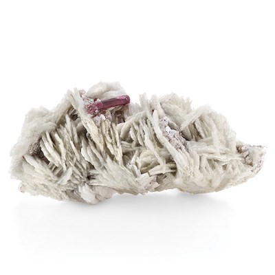 Lot 1144 - Pink Tourmaline on Cleavelandite Gemmy hot...