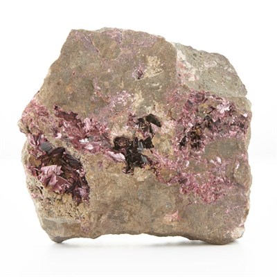 Lot 1145 - Erythrite Bou Azzer, Morocco Three pockets of...