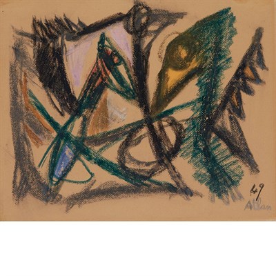 Lot 6 - Jean-Michel Atlan French, 1913-1960 Untitled,...