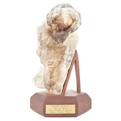 Lot 1152 - Smoky Quartz Scepter Macaco Mine, Minas Gerais,...
