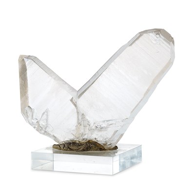 Lot 1161 - Japan Law Twin Quartz Quality example of the...