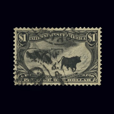 Lot 1056 - United States 1898 $1 Trans-Mississippi Scott...