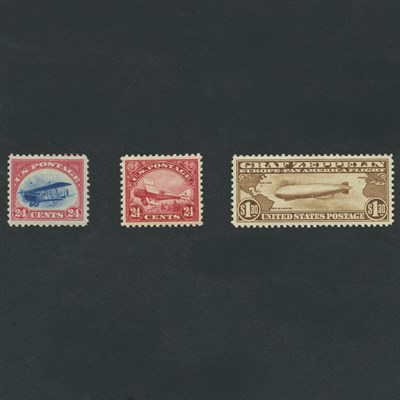 Lot 1059 - United States Air Post Issues Scott C1-6,...