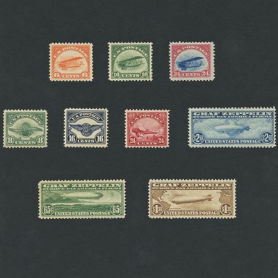 Lot 1060 - United States Air Post Issues Scott C1-6,...