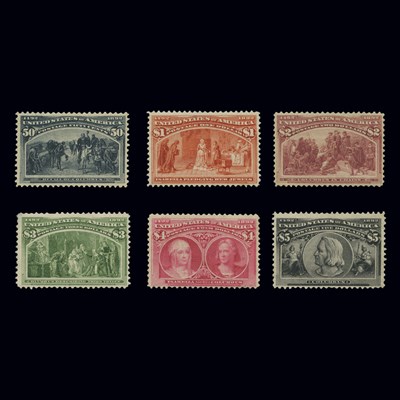 Lot 1054 - United States 1893 Columbian Issue Full set of...