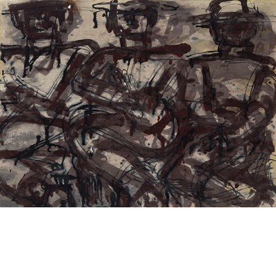 Lot 42 - Lester Johnson American, 1919-2010 Three Men,...