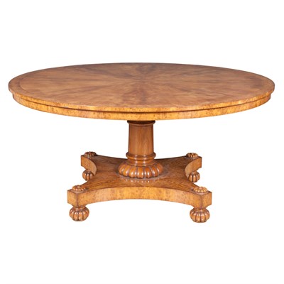 Lot 177 - George III Style Yewwood Dining Table Smith &...