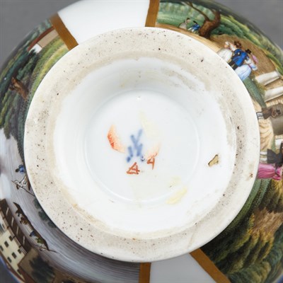 Lot 504 - Group of Meissen and Meissen Style Porcelain...