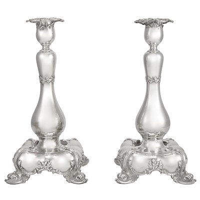 Lot 337 - Pair of Tiffany & Co. Sterling Silver...