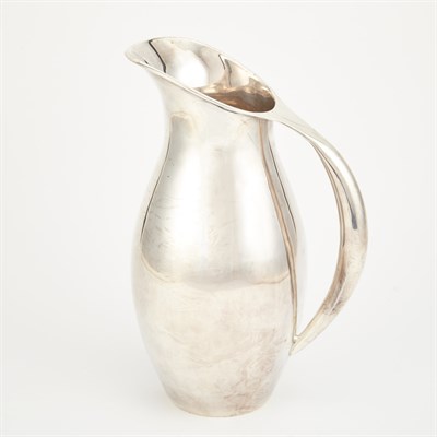 Lot 357 - Mexican Georg Jensen Style Silver Water...