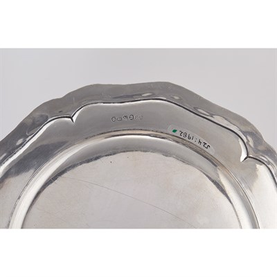 Lot 284 - Pair of George III Sterling Silver Dinner...