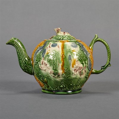 Lot 359 - Staffordshire Creamware Teapot Circa 1770 The...
