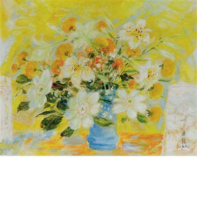 Lot 65 - Le Pho French/Vietnamese, 1907-2001 Fleurs...