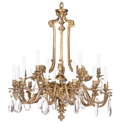 Lot 483 - Transitional Louis XV/XVI Style Gilt-Bronze...