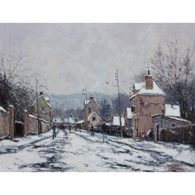 Lot 21 - Jean-Pierre Dubord French, b. 1949 Neige a...