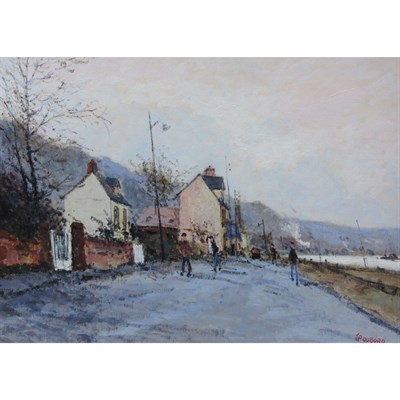 Lot 22 - Jean Pierre Dubord French, b. 1949 La Seine a...